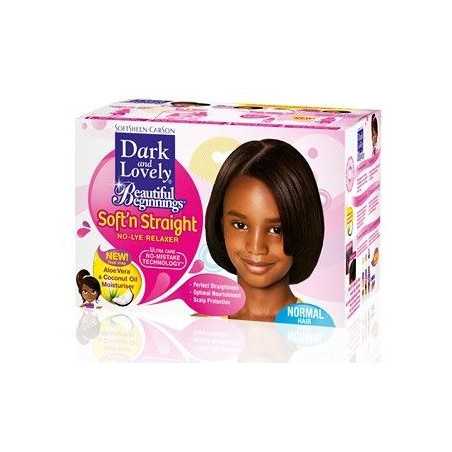 Dark And Lovely Beautiful Beginnings Relaxer Normal Resistant Hair
