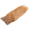 Extension Brésilienne Raide à clip 55cm Couleur 30  - 100g