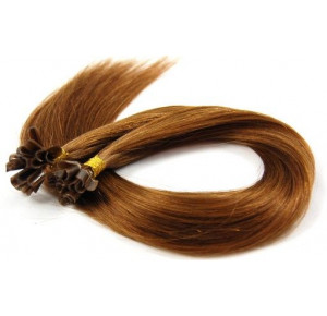 Extension lisse à la Kératine 50cm Couleur 8  Grade 4 (paquet de 50)