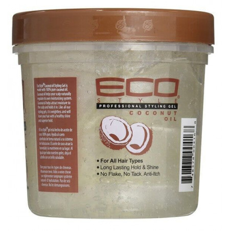 Eco Style Gel de coiffage à l'huile de Coco