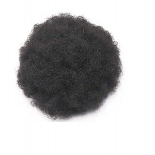 Postiche Afro Kinky Curl 100% cheveux humain