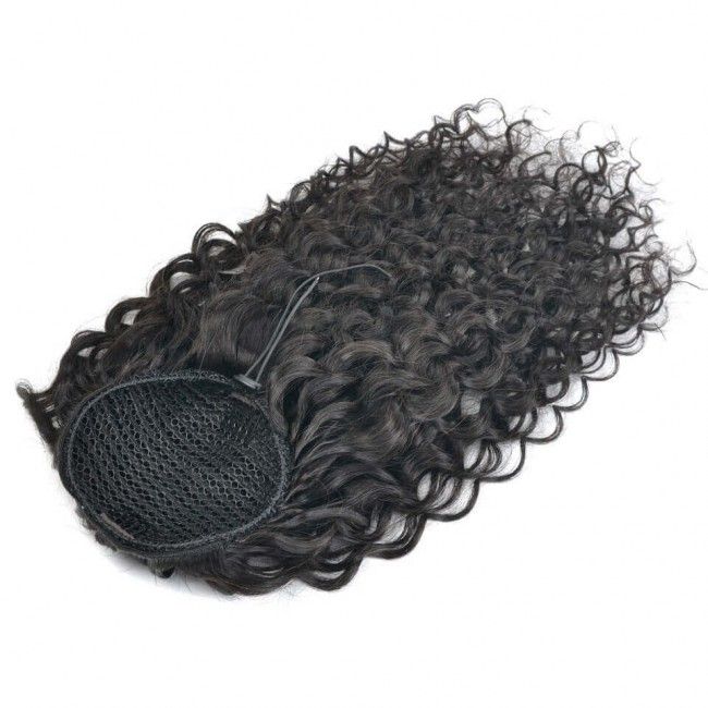 Postiche bouclés cheveux naturels