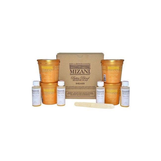 Mizani - Butter Blend - Sensitive Scalp Rhelaxer pack 4 Applications
