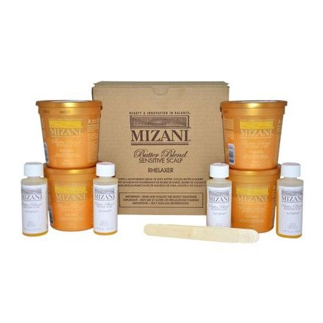 Mizani Butter Blend Sensitive Scalp Relaxer Pack x4
