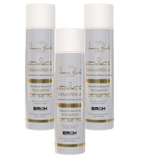 Premium Keratin Caviar Sulfate free Shampoo 3-Pack