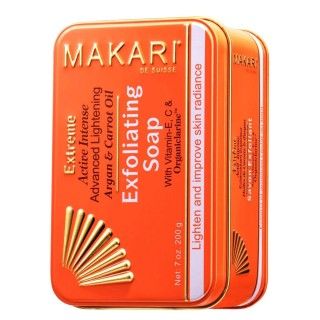 Makari Extrême - Savon Exfoliant aux huiles d'Argan et Carotte