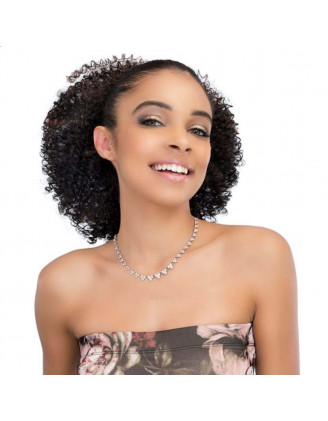 Drawstring Ponytail Kinky Curl 100% human hair