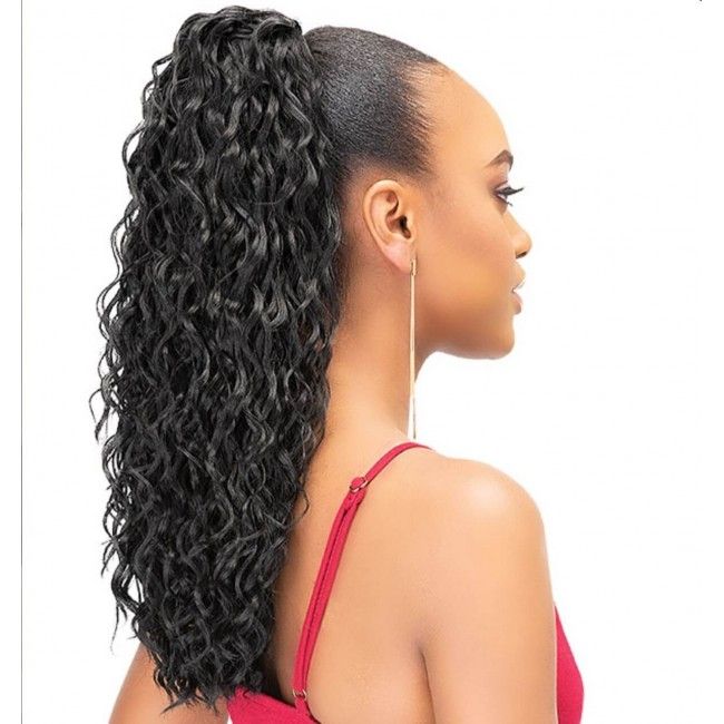 Postiche bouclés cheveux naturels