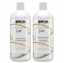 Essential Keratin  Kit de Lissage brésilien cheveux crépus