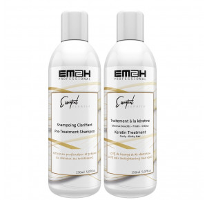 Essential Keratin kit de lissage brésilien cheveux crépus