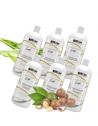 Essential Keratin - Gladmakende Verzorging Afro Haar pakket van 3 kits  1000ml