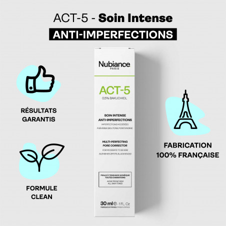 Nubiance Paris - ACT-5 - Intense anti-blemish Care