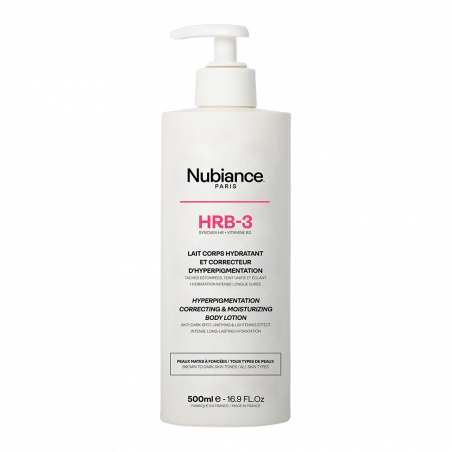 Nubiance Paris - Hyperpigmentation Correcting and Moisturizing Body Lotion HRB-3