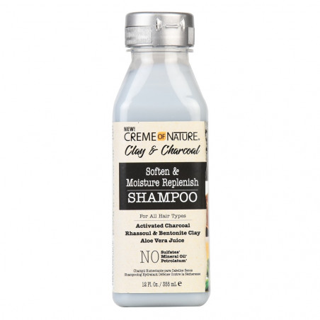 Creme of Nature - Clay and Charcoal Moisture Replenish Shampoo