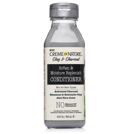 Creme of Nature - Clay and Charcoal Moisture Replenish Conditioner