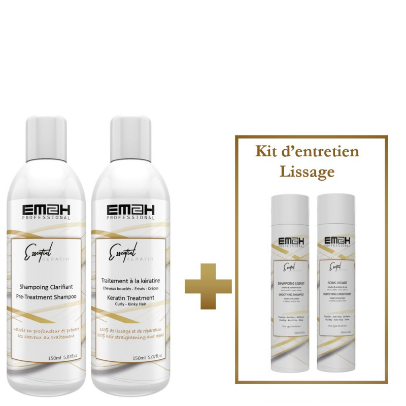 Smoothing Verlenging Duo  - Essential Keratin  (pack van 3)