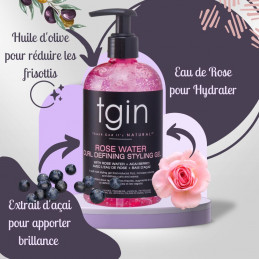 Tgin - Rose water Curl Defining Styling Gel