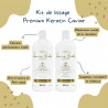 Premium Keratin Caviar - Keratin-Glättungsbehandlung  Kit 500ml