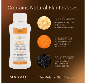 Makari - Naturalle Carotonic Extreme - Body Lotion SPF 15