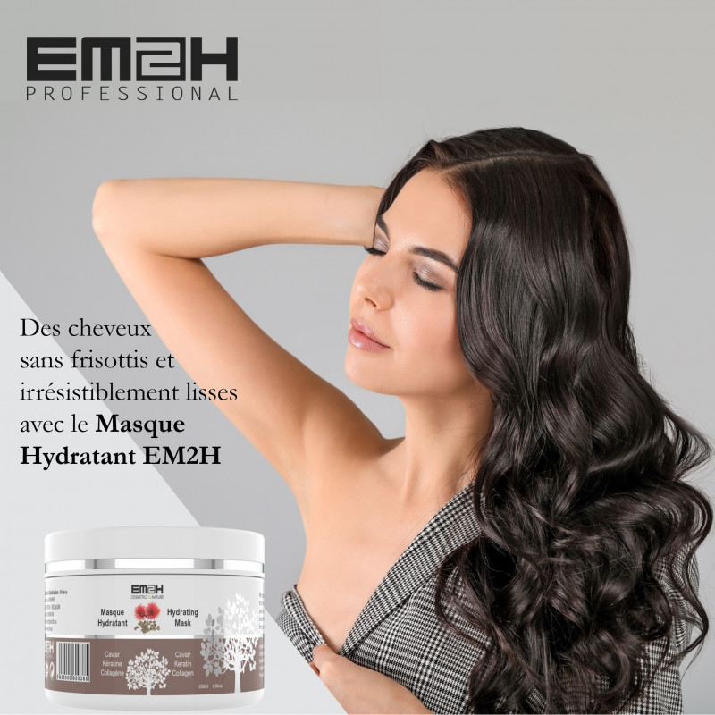 Masque hydratant à la kératine - Em2h