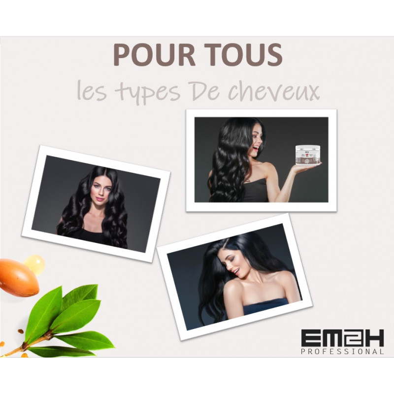 Masque hydratant à la kératine - Em2h