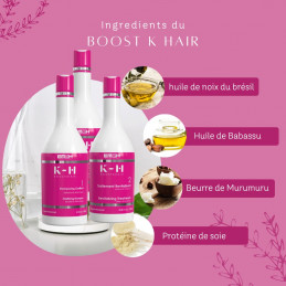 Boost K-Hair - Kit de Lissage Brésilien 1000ml