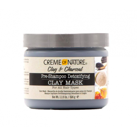 Creme of Nature - Clay and Charcoal Pre-Shampoo Clay Mask