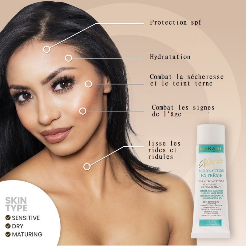 Makari - Naturalle Multi-Action Extreme - Moisturizing Lightening Cream