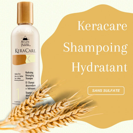 KeraCare - Hydrating Detangling Shampoo - 240ml