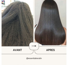 Essential Keratin  kit de lissage pour cheveux afros