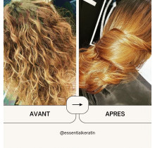 Essential Keratin  kit de lissage pour cheveux afros