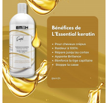 Essential Keratin  kit de lissage pour cheveux afros