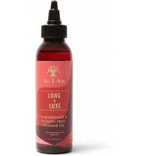 As I Am - Long and Luxe - Pomegranate & Passion Fruit Grohair Oil
