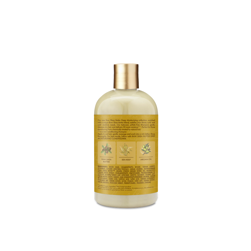 Shea Moisture - Raw Shea Butter - Moisture Retention Shampoo