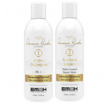 Kit de lissage brésilien Premium Keratin Caviar