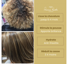 Kit de lissage brésilien Premium Keratin Caviar