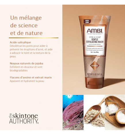 Ambi Even & Clear Gentle Exfoliating Wash
