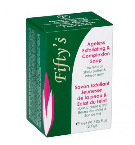 Fifty's Ageless Exfoliating & Complexion soap