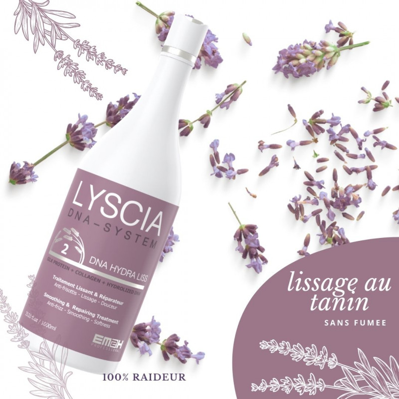 Lissage au tanin - Lyscia