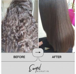 Essential Keratin kit de lissage brésilien cheveux crépus