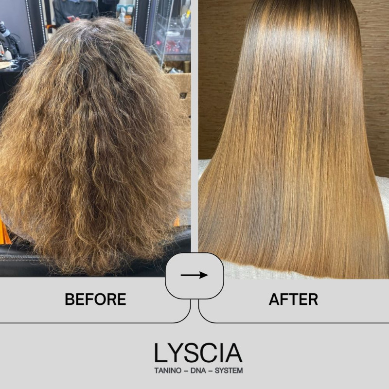 Lissage au tanin - Lyscia