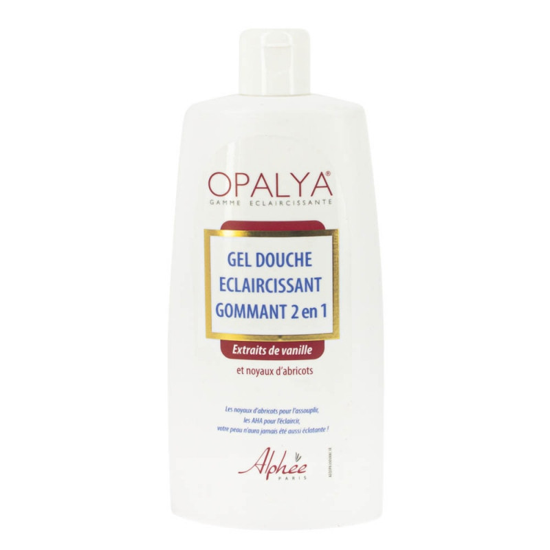 Opalya Clarifying exfoliating shower gel with vanilla extracts