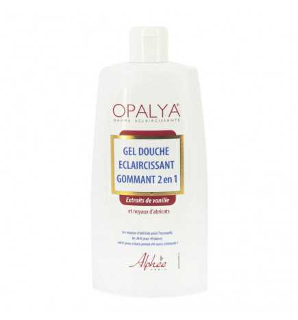 Opalya Clarifying exfoliating shower gel with vanilla extracts