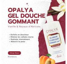 Opalya - Lightening Exfoliating Shower Gel with Vanilla extracts - 250ml