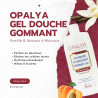 Opalya Clarifying exfoliating shower gel with vanilla extracts