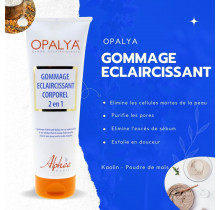 Opalya lightening body scrub