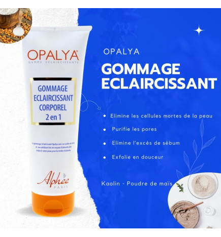 Opalya lightening body scrub