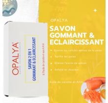 Opalya - 2 in 1  Peeling & Lightening Soap