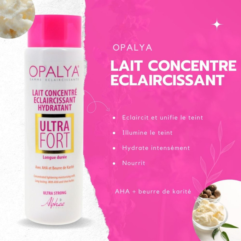Opalya - Ultra Strength Lightening Moisturizing Concentrated Milk