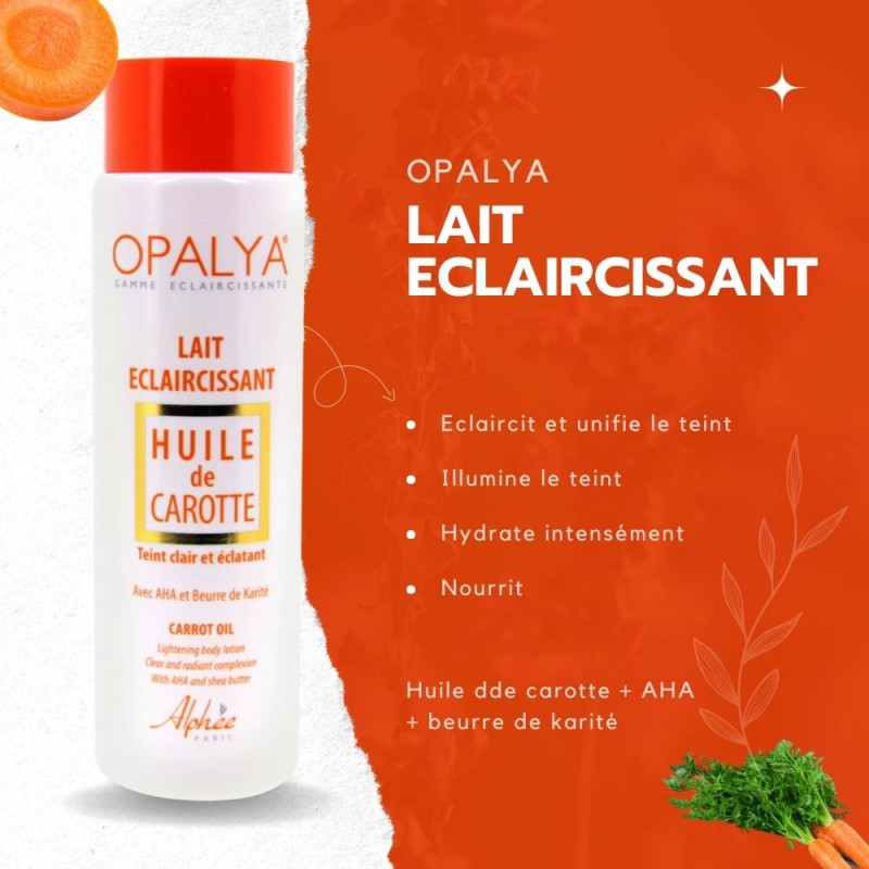 Opalya Clarifying Milk with Carrot Oil